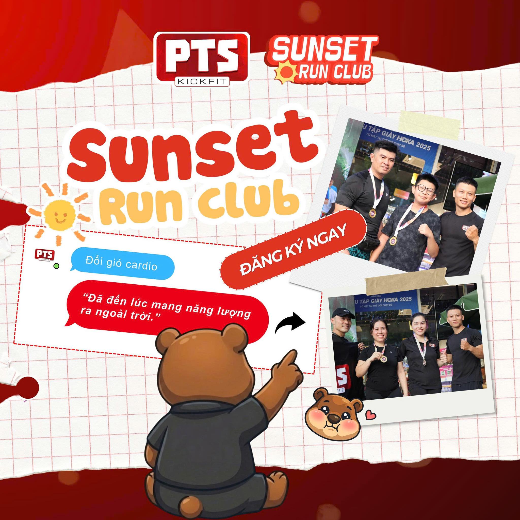 LOA LOA LOA — PTS SUNSET RUNCLUB CHỈ CÒN 1 TUẦN NỮA