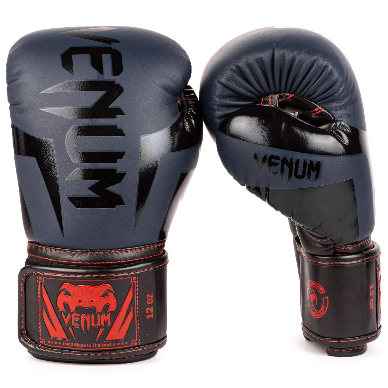 GĂNG TAY VENUM ELITE BOXING GLOVES - NAVY BLUE/BLACK RED