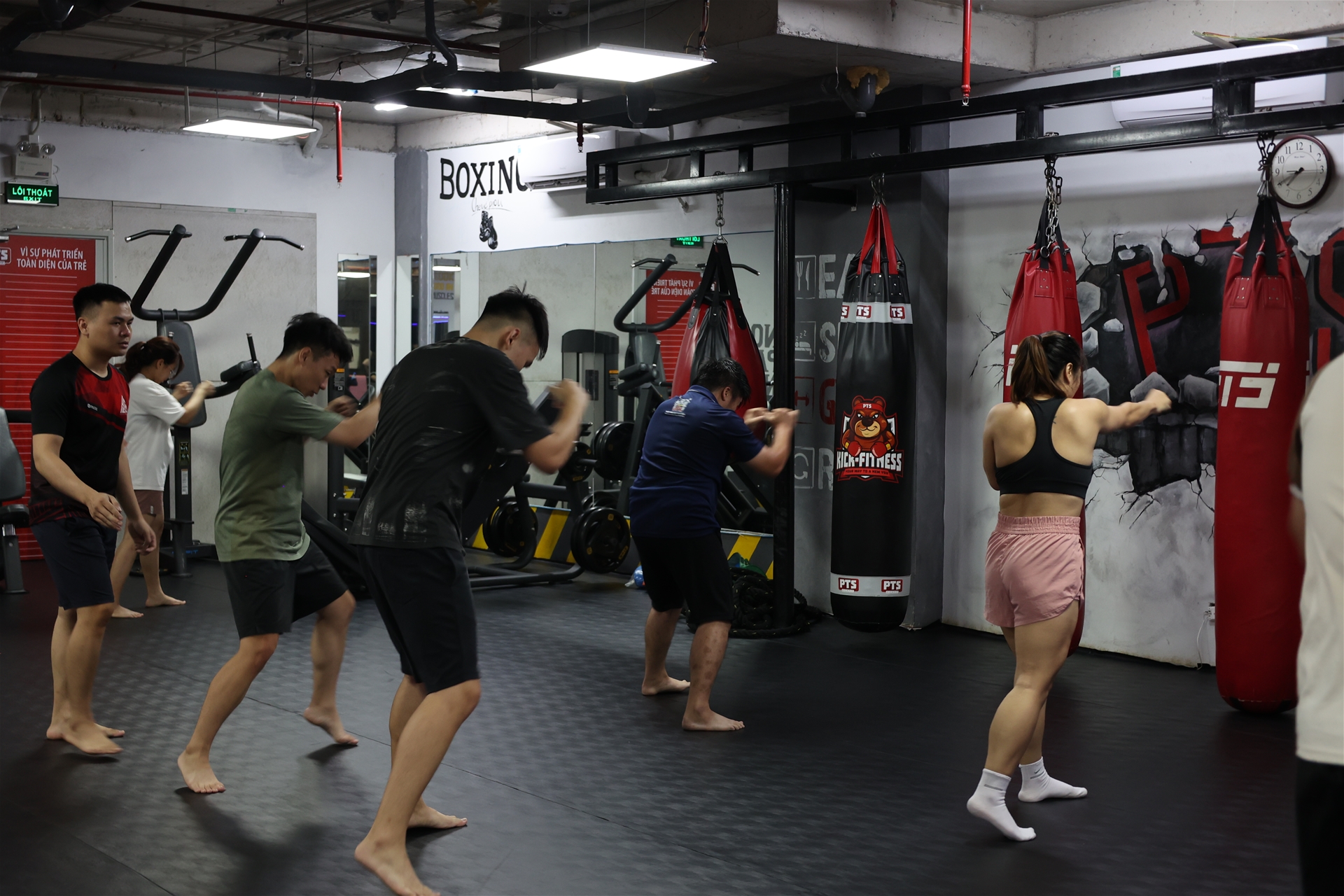 Các bài tập functional training tại PTS KickFitness